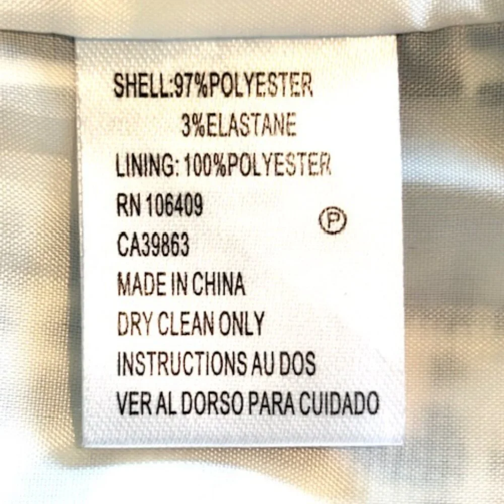 Tahari Black & White Swing Blazer - A Bit of Stretch, Classy, Lined & Comfy! 18W - Picture 6 of 10